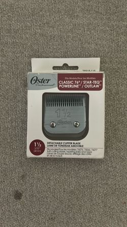 Oster detachable blades