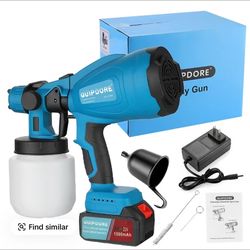 Cordless Paint Sprayer with 21V Battery