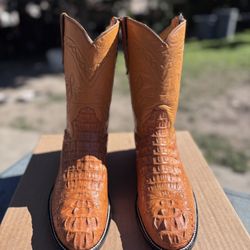 Bota De Caimán Color Mango Roper Medida 9 1/2 