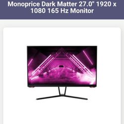27" Dark Matter 165hz Monitor