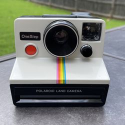 Vintage Polaroid SX-70 OneStep Instant Camera & Film TESTED w/Case