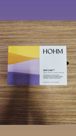 HOHM ESSENTIAL OIL SET FOR A DIFFUSER