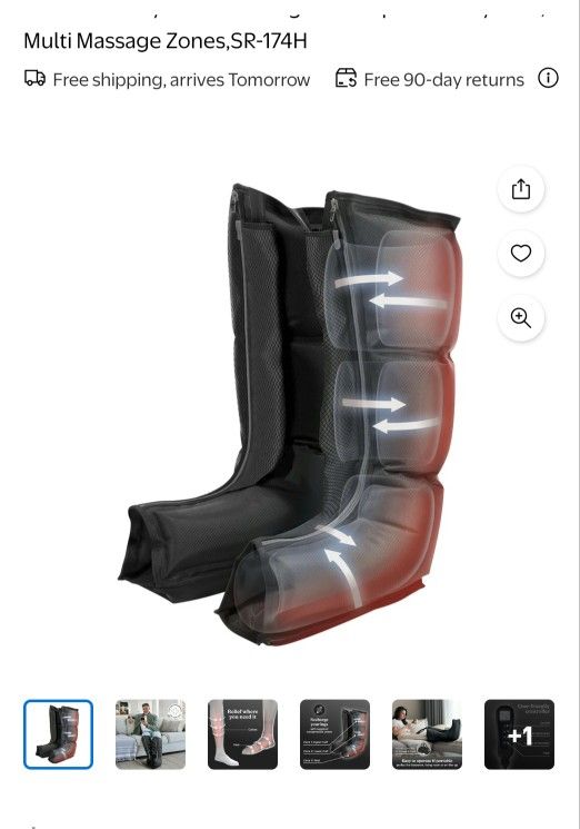 Full Leg Air Compression System Multi Massager