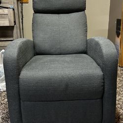 Grey Recliner 