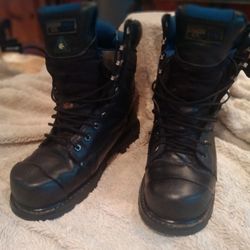 Dakota Mens Steel Toe Work Boots Size 10