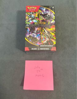 *NEW* POKEMON PITCH BLACK ETB