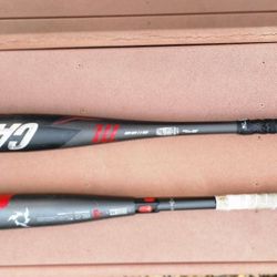 Marucci and Demarini Bats