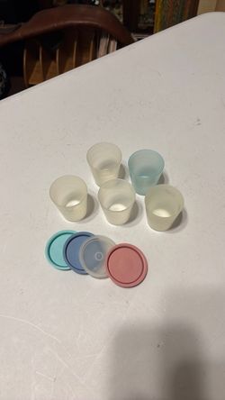 Midget Tupperware containers