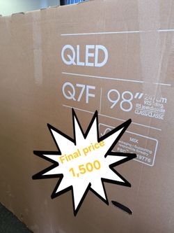 SAMSUNG 98"INCH QLED 4K Q7F