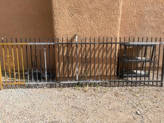 Wrought Iron With Hardware And Pool Fence