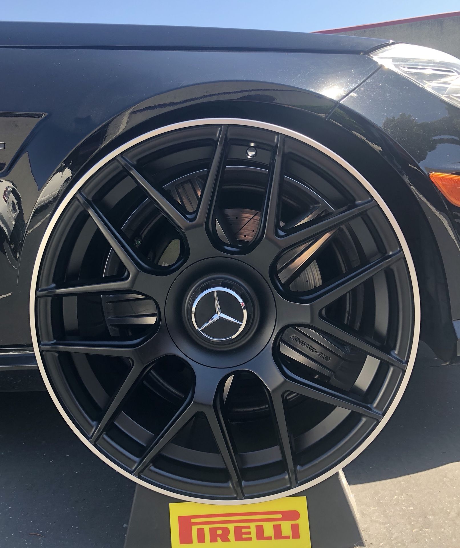 19” Wheels fit Mercedes Benz C Class C300 C350 CLA E Class Black ...