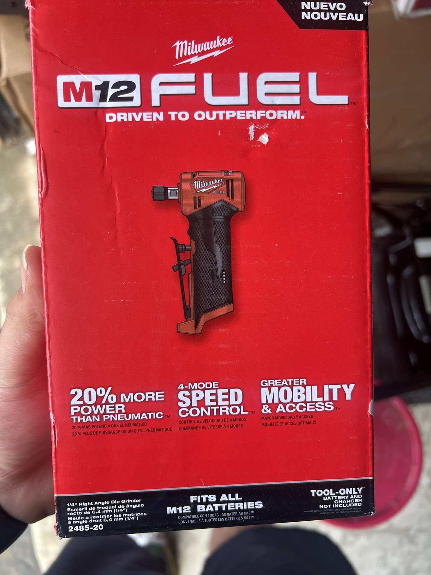 Milwaukee Angle Die Grinder 