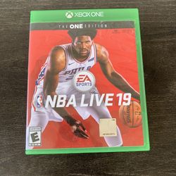 NBA Live 19 [ The One Edition ] (XBOX ONE)