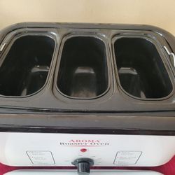 Roaster with 3 Compartments 18 Quart $50