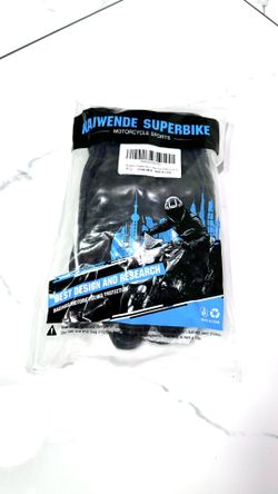 Women’ s Leather Motorcycle Gloves Touchscreen Ladies Motorbike Gloves (Black Leather,Non-Perforated M)