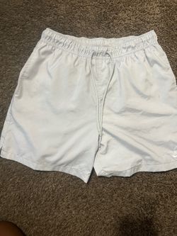Light blue Nike shorts