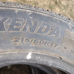 All 4 Tires.  215.60.r 17