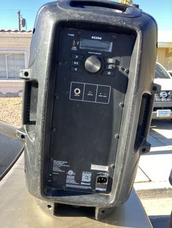 ION Pro Glow Express Bluetooth PA Speaker System, Black (IONPRGLWXPRESX)