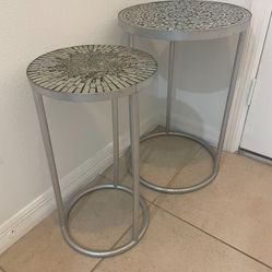 Set 2 tables side set 2 mesas decorativas