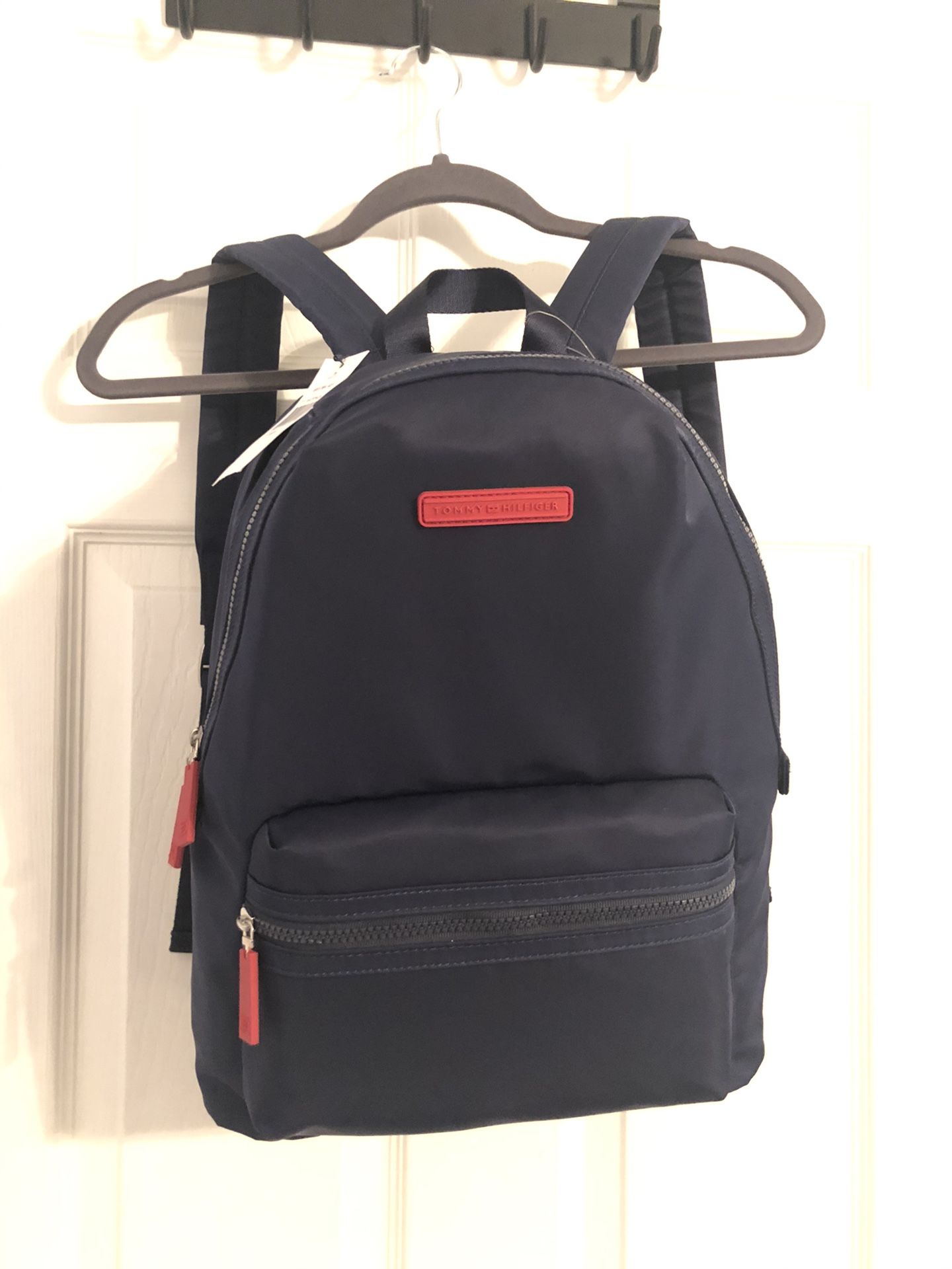 Brand new! Tommy Hilfiger Nylon Backpack Blue 16 x 12 x 7 inches