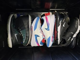 NIKE GOLF SHOES...ALL SZ 10...USED 1X - 5X