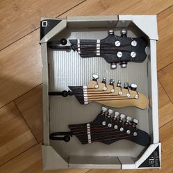 Three Separate Guitars Hooks