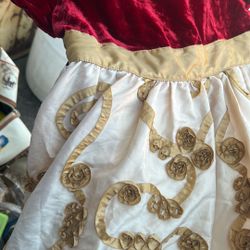 Bella, beauty and the beast costume dress