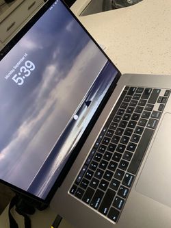 2019 16” i7 16gb Touchbar1 tbTaho