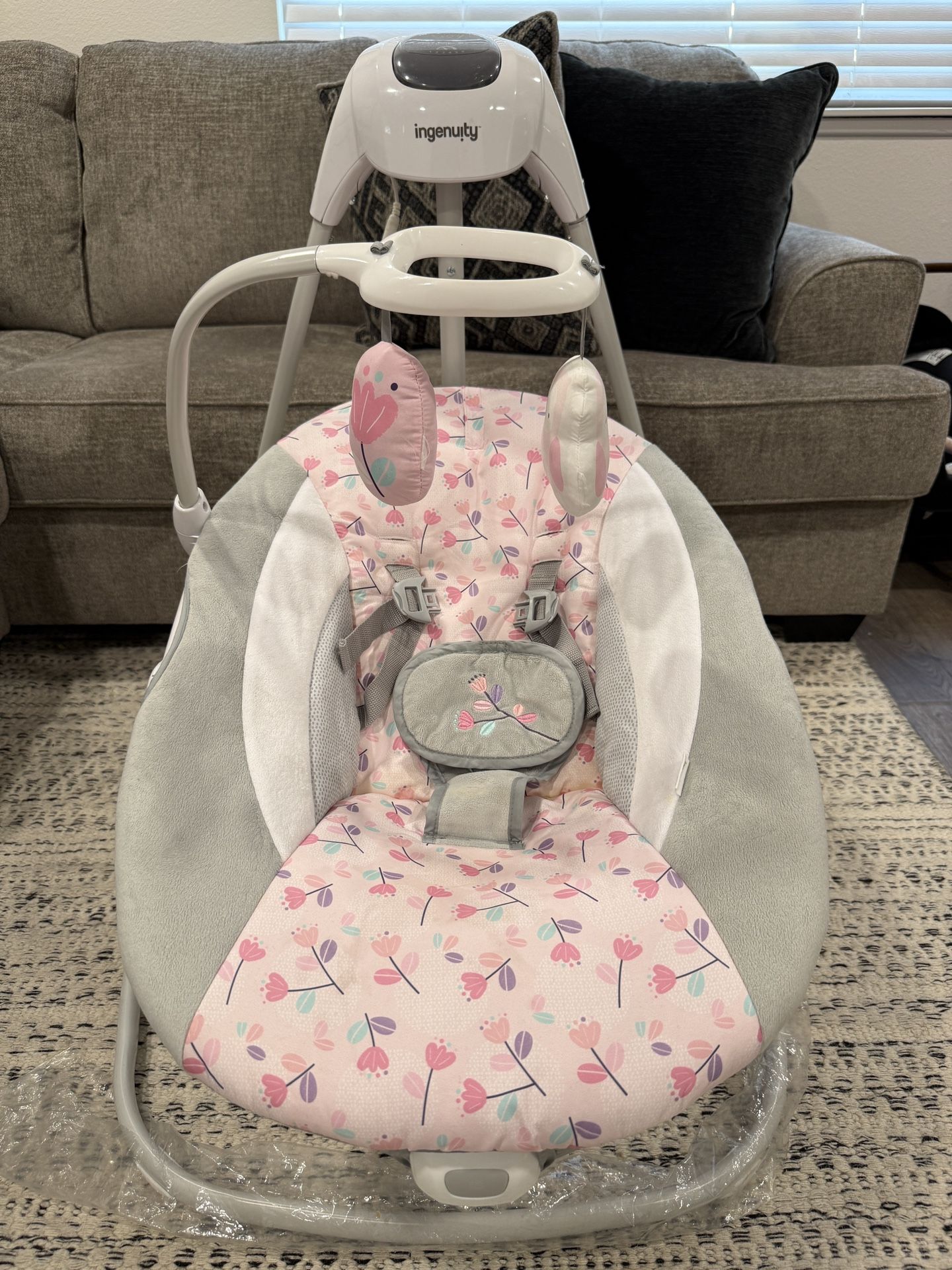 Ingenuity Simple Comfort Multi Direction Compact Baby Swing 