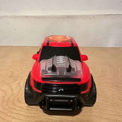 Red truck with sounds