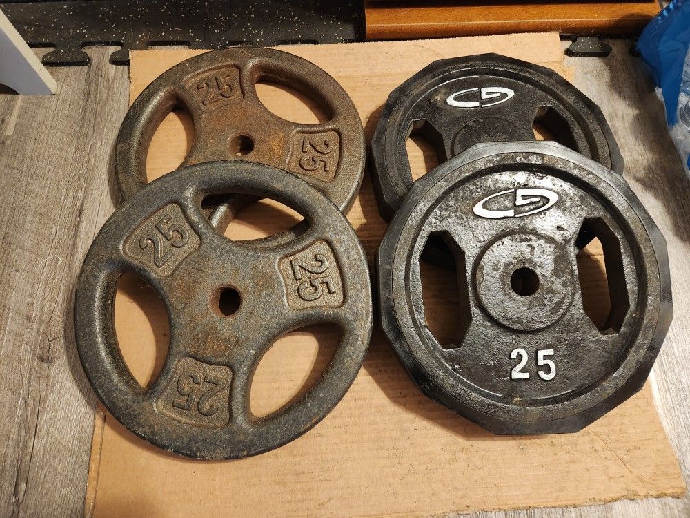 25s Gym Weights $40 Pair