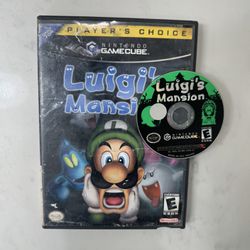 Luigi’s Mansion Nintendo GameCube Clean Disc Video GAME