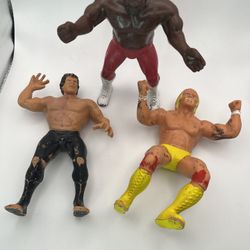 Vintage Wrestlers Bundle Of 3 