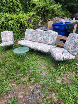 vintage patio set
