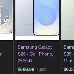 Samsung Galaxy S25+ 256GB