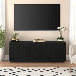 68 in. Black Grain TV Stand Fits TV's up to 75 in $220