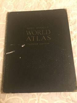 1931 WORLD ATLAS