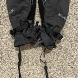Womens BURTON Mittens Medium (Black)