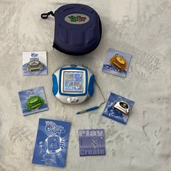 Pixter Color Fisher Price with Case and Four Games