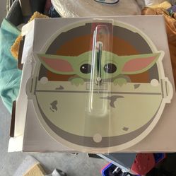 Baby Yoda wall clock
