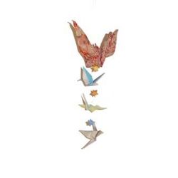 Joyful Origami Cranes With Wishing Stars