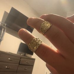 Gold Nugget Ring