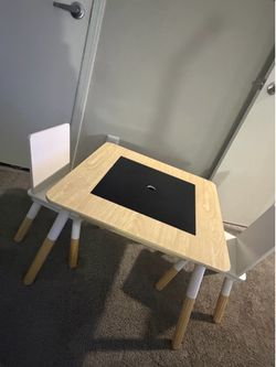 Toddler Chalk Table