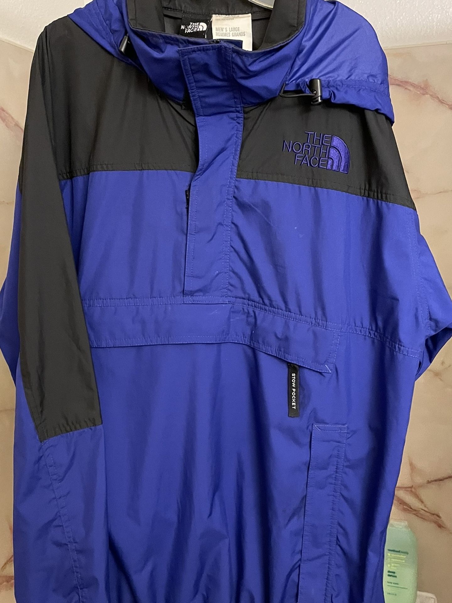 Vintage North Face Zip-Up Hoodie - Large