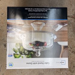 Mainstays Cake Stand With Dome