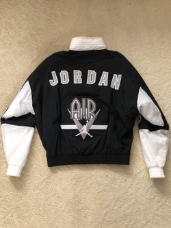 Vintage Air Jordan Windbreaker with Zipper Hoodie