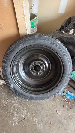 Maxxis Spare Tire on Steel Wheel