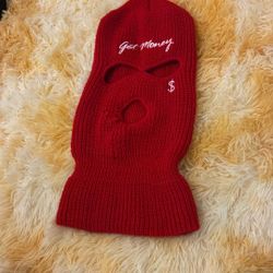 Red Fashion Ski Mask 