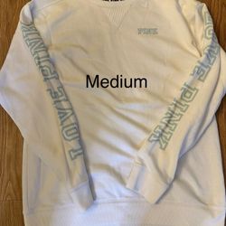 Women clothes Victoria’s Secret Pink’s Sweatshirt Size Medium 