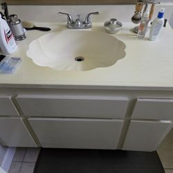 Free  Bathroom  Cabinet. 